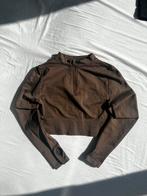 bruine sport top met lange mouwen goede staat maat s primark, Bruin, Primark, Ophalen of Verzenden, Maat 36 (S)