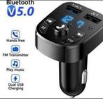 FM Transmitter Bleutooth mp3, Auto diversen, Carkits, Ophalen of Verzenden, Nieuw