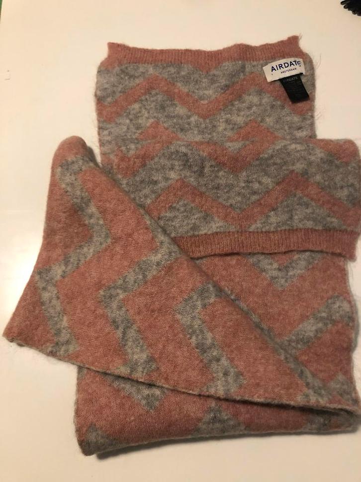 Nieuwe zachte wollen sjaal Aidate Amsterdam 200x30, Kleding | Heren, Mutsen, Sjaals en Handschoenen, Nieuw, Sjaal, Ophalen of Verzenden