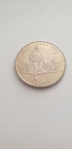 2948 isle of man d-day june 1944 1 crown queen elizabeth II, Postzegels en Munten, Verzenden, Overige landen
