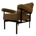 Vintage Pastoe FM07 Cees Braakman fauteuil Japanse Serie, Huis en Inrichting, Gebruikt, Vintage, 75 tot 100 cm, Metaal