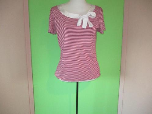Promiss top maat L, Kleding | Dames, Tops, Zo goed als nieuw, Maat 42/44 (L), Rood, Korte mouw, Verzenden
