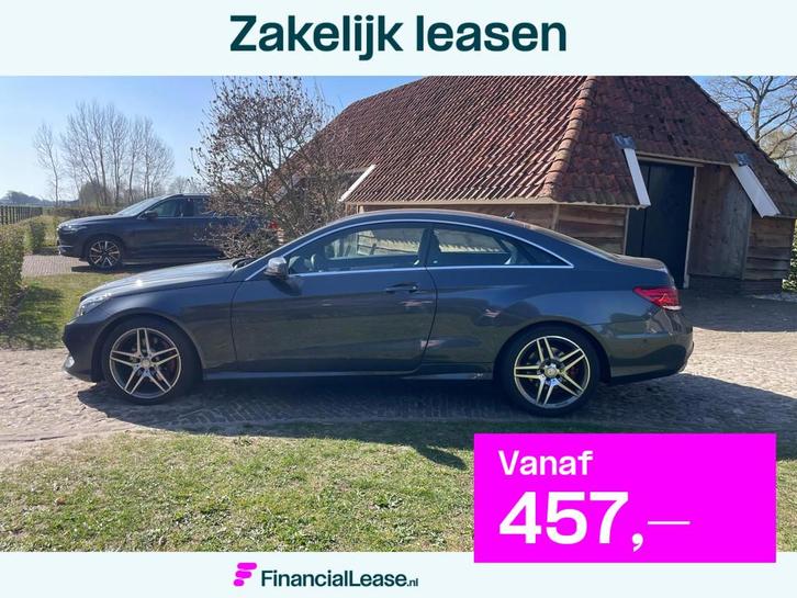 Mercedes-Benz E-klasse Coupé 200 Ambition-AMG line-Navi-Xen, Auto's, Mercedes-Benz, Bedrijf, Lease, Financial lease, E-Klasse