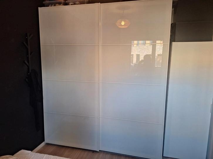 pax kast ikea deuren en interieur, Huis en Inrichting, Kasten | Kledingkasten, Gebruikt, 200 cm of meer, 200 cm of meer, 50 tot 75 cm