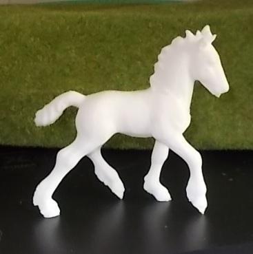 Wit veulen 15 - zo groot als Schleich, Verzamelen, Speelgoed, Nieuw, Ophalen of Verzenden