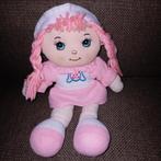 Zeeman stoffen roze popje. 26 cm., Ophalen of Verzenden, Overige typen