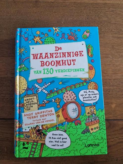 Andy Griffiths - De waanzinnige boomhut van 130 verdiepingen, Boeken, Kinderboeken | Jeugd | onder 10 jaar, Gelezen, Ophalen of Verzenden
