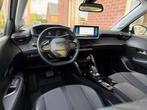 Peugeot e-208 EV Allure 50 kWh CAMERA / KEYLESS / V+A PDC /, Auto's, Gebruikt, Zwart, Leder en Stof, Wit