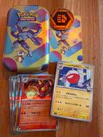 Pokemon 151 tin gevuld met japanse bulk, Ophalen of Verzenden, Zo goed als nieuw