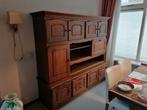 Eiken wand kast, Huis en Inrichting, Ophalen, Gebruikt, Met deur(en), 150 tot 200 cm