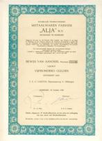Metaalwarenfabriek Alja Nijmegen, Ophalen of Verzenden, 1950 tot 1970, Aandeel