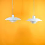 Set van twee Louis Poulsen Ph 4/3 lampen - Deens design, Mid century modern, Ophalen of Verzenden, Zo goed als nieuw, 75 cm of meer