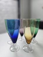 prachtige gekleurde glazen set, Antiek en Kunst, Ophalen