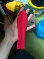 Rode Fleece Fursuit Tong, Hobby en Vrije tijd, Stoffen en Lappen, Nieuw, Ophalen of Verzenden, Polyester, Minder dan 30 cm