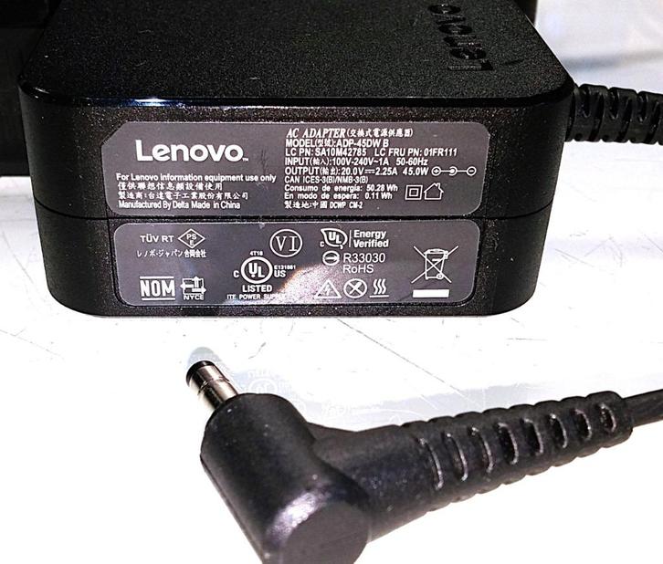 Lenovo PA-1450-55LU 20V 2.25A 45W Adapter Ideapad Yoga Flex, Computers en Software, Laptop-opladers, Zo goed als nieuw, Ophalen of Verzenden