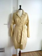 beige jurk van SUMMUM mt. M doorknoop model, Maat 38/40 (M), Summum Woman, Verzenden, Beige