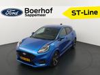 Ford Puma EcoBoost 125PK Hybrid ST-Line | Camera | El. a. kl, Zwart, Blauw, Origineel Nederlands, Bedrijf