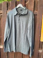 Hugo Boss zacht grijze polo trui xxl zgan, Trui of Vest, Ophalen of Verzenden, Zo goed als nieuw, Hugo Boss