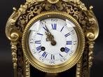 Fraaie Boulle pendule op console 19e eeuw, Antiek en Kunst, Ophalen of Verzenden
