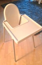 IKEA Kinderstoel met blad en opblaaskussen, Kinderen en Baby's, Kinderstoelen, Ophalen, Gebruikt, Overige typen, Gordel(s)