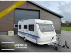 Hobby Easy De Luxe 450 FU 2002 BOVAG, Caravans en Kamperen, Caravans, Overige typen, Rondzit, Hobby, Bedrijf