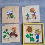 Rolf puzzel (4 puzzels in 1), Ophalen of Verzenden, 10 tot 50 stukjes, Gebruikt