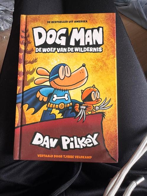 Dav Pilkey - De woef van de wildernis, Boeken, Kinderboeken | Jeugd | onder 10 jaar, Zo goed als nieuw, Ophalen of Verzenden