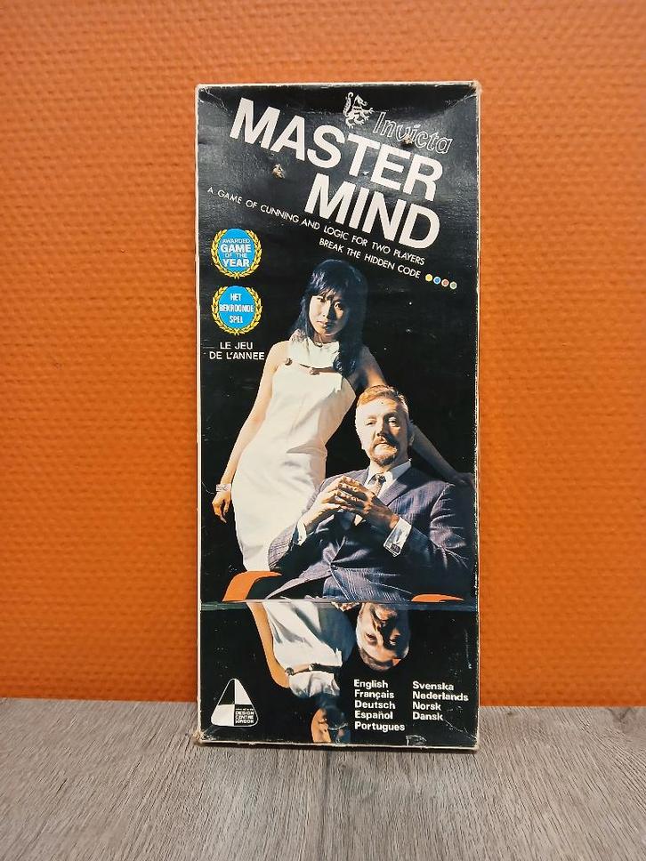 mastermind, Hobby en Vrije tijd, Gezelschapsspellen | Bordspellen, Gebruikt, Een of twee spelers, Ophalen of Verzenden