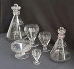 Jugendstil Drinkservies - glazen en karaffen - 43 stuks !, Antiek en Kunst, Antiek | Glas en Kristal, Ophalen of Verzenden