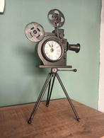 Vintage camera klok, Huis en Inrichting, Ophalen, Zo goed als nieuw