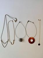 Lot van 5 kettingen, Verzenden, Gebruikt, Overige materialen