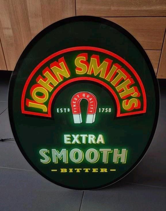 John Smith's Pub Lichtreclame, Verzamelen, Biermerken, Zo goed als nieuw, Overige typen, Overige merken, Ophalen of Verzenden