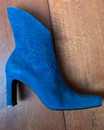 Enkellaarsjes Jan Jansen maat 37, kleur blauw, Ophalen of Verzenden, Zo goed als nieuw, Blauw