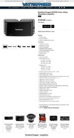 Rockford Fosgate POWER T1500-1bdcp Monoblok versterker, Auto diversen, Autospeakers, Audio Design, Nieuw, Am Breilingsweg 3, 76709 Kronau, Duitsland