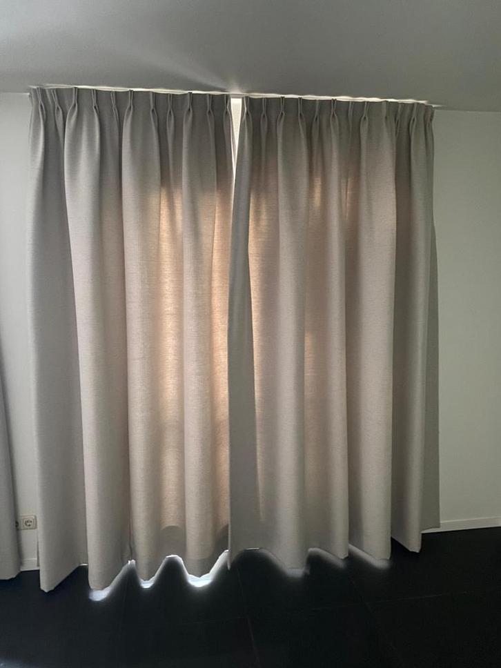 Gordijnen (2 sets) - 256cm x 238cm, Huis en Inrichting, Stoffering | Gordijnen en Lamellen, Zo goed als nieuw, 200 cm of meer
