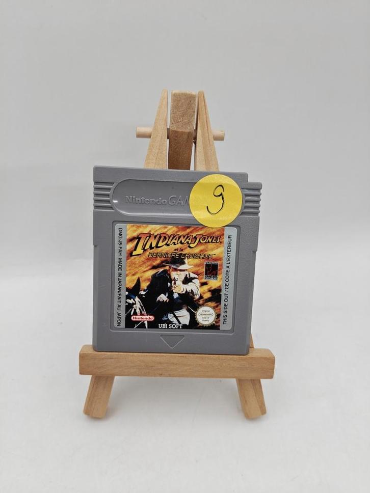 Indiana Jones the last crusade Gameboy Classic, Spelcomputers en Games, Games | Nintendo Game Boy, Zo goed als nieuw, Role Playing Game (Rpg)