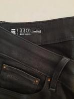 G-star 3301 contour skinny zwart mt 28/32, Ophalen of Verzenden, Zo goed als nieuw, Zwart, W28 - W29 (confectie 36)