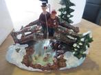 Kerst tafereeltje Vader en Zoon aan het vissen, Diversen, Kerst, Ophalen, Zo goed als nieuw