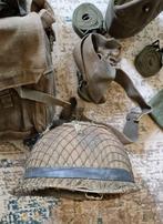 Nederlandse legerhelm, binnen- en buitenhelm, Ophalen of Verzenden, Landmacht, Nederland