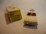 DINKY TOYS: 255 FORD ZODIAC POLICE CAR + DOOSJE, Ophalen of Verzenden, Gebruikt, Auto, Dinky Toys