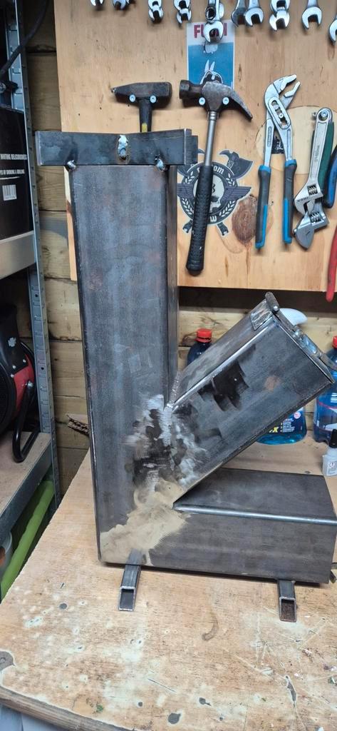 Rocketstove - Efficiënt Koken Buiten!, Tuin en Terras, Vuurkorven, Gebruikt, Vuurkorf, Ophalen of Verzenden