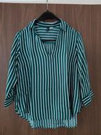 Groene gestreepte blouse H&M, H&M, Ophalen of Verzenden, Zo goed als nieuw, Maat 36 (S)