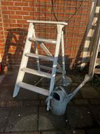 Houten Huishoudtrap - Handig en Stevig, Ophalen, Gebruikt, Trap, Opvouwbaar of Inschuifbaar