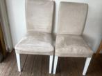 Keukenstoelen, Huis en Inrichting, Stoelen, Ophalen, Gebruikt, Stof, Vier