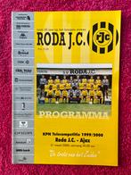 Programma Roda JC- Ajax 1999-2000 competitie, Verzenden, Nieuw, Ajax
