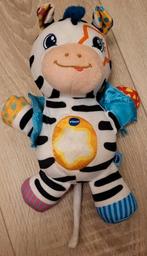VTech Zebra Knuffel met Licht & Geluid - Zo Goed Als Nieuw, Ophalen of Verzenden, Zo goed als nieuw, Overige typen, Met geluid