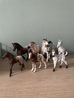 Schleich appaloosas (mogen los weg!), Verzamelen, Ophalen of Verzenden, Zo goed als nieuw, Paard, Beeldje of Figuurtje