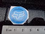 sticker fox logo klein rond blauw, Merk, Zo goed als nieuw, Verzenden