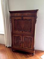 Antieke mahonie secretaire kast!!, Antiek en Kunst, Ophalen