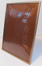 Nostalgische fotolijst met bol glas, Antiek en Kunst, Ophalen of Verzenden